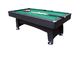 Promotional 7FT Ping Pong Pool Table Metal Chrome Corner With Conversion Top supplier