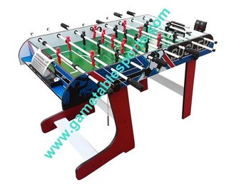 중국 접히는 축구 4개 FT는 가족 놀이를 위한 목제 foldable 축구 테이블을 탁상에 놓습니다 공장